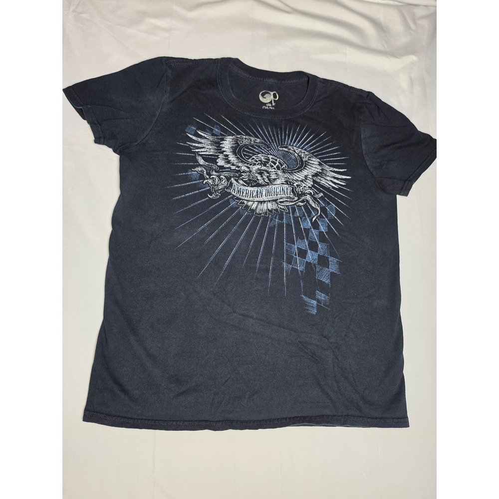Ocean Pacific OP Mens American Original Eagle Graphic T-Shirt Black Small
